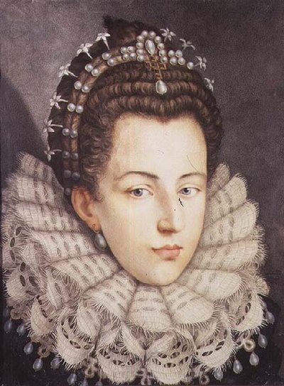 Katarina af Østrig, hertuginde af Savoyen, hustru til Carlo Emanuele I (f. 1580-1630) af Giovanna Garzoni