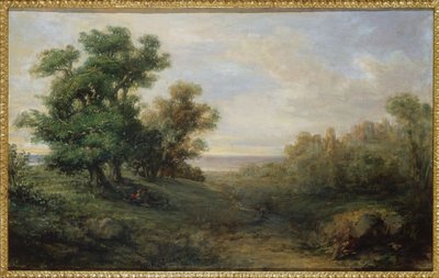 Italien, landskab af Giovanni Carnovali