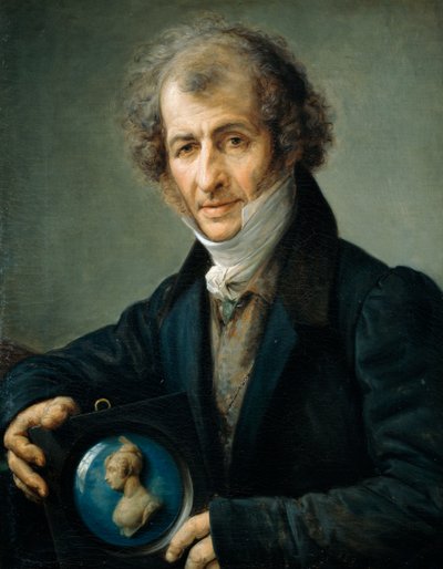 Portræt af Giovanni Beltrami, af Giovanni Carnovali (1804-1873) af Giovanni Carnovali