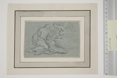 Kristus i Gethsemane og englen med kalken af Giovanni Agostino Ratti