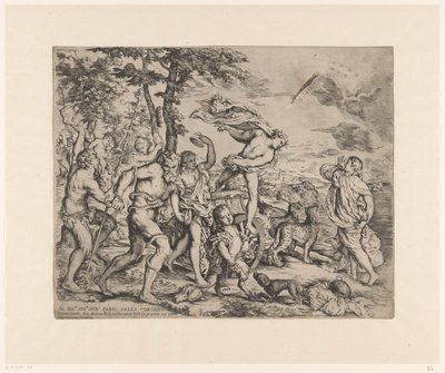 Bacchus møder Ariadne på Naxos af Giovanni Andrea Podesta