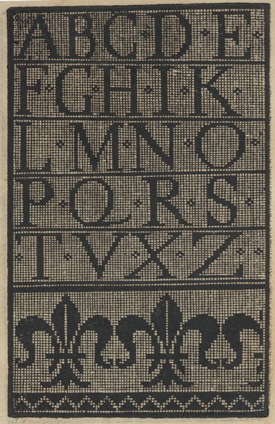 Prøve af Lauori ..., side 14 recto, 1. august 1532 af Giovanni Andrea Vavassore