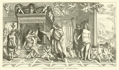 Bryllup af Alexander og Roxana af Giovanni Antonio Bazzi Sodoma