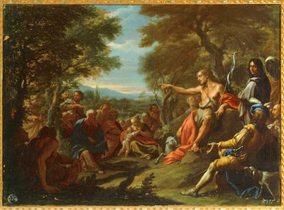 Den hellige Johannes prædiker (maleri) af Giovanni Antonio Bazzi Sodoma