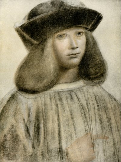 Portræt af en mand af Giovanni Antonio Boltraffio