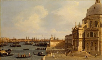 Venedig: Santa Maria della Salute, ca. 1740 af Giovanni Antonio Canal