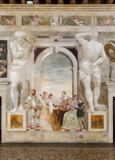 The Concert, Main Hall, ca. 1570 (fresco) af Giovanni Antonio Fasolo