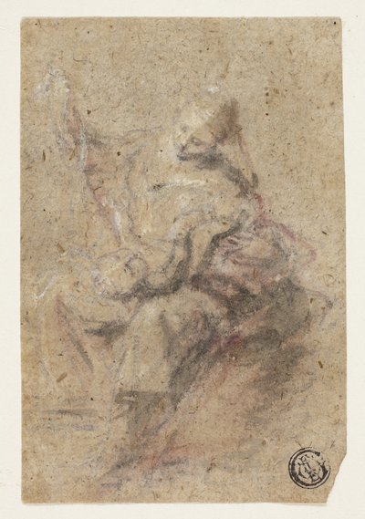 Madonna og barn af Giovanni Antonio Guardi