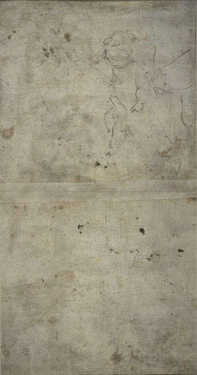 Skitse af Joseph, der holder Kristusbarnet af Giovanni Antonio Guardi