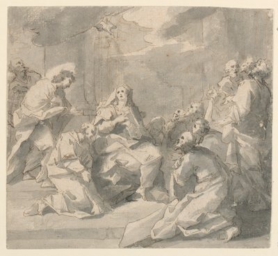 pinse af Giovanni Antonio Pellegrini