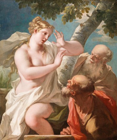 Susanna og de ældste af Giovanni Antonio Pellegrini