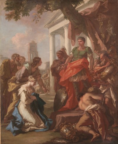 Scipios kontinens, ca. 1710 af Giovanni Antonio Pellegrini