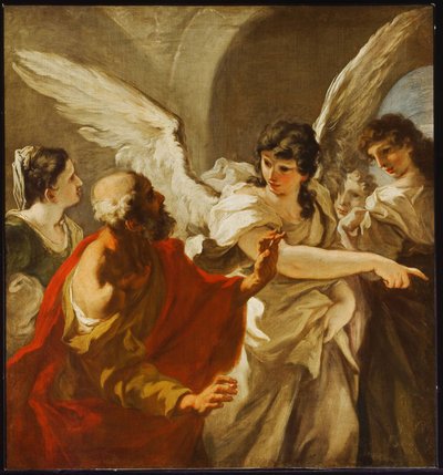 Lots flugt af Giovanni Antonio Pellegrini