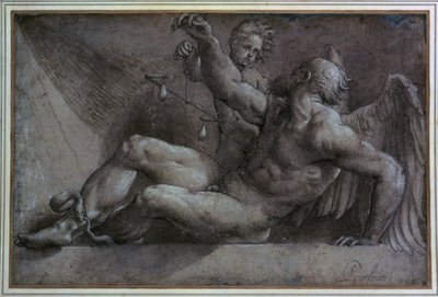 Allegori af tiden af Giovanni Antonio Pordenone