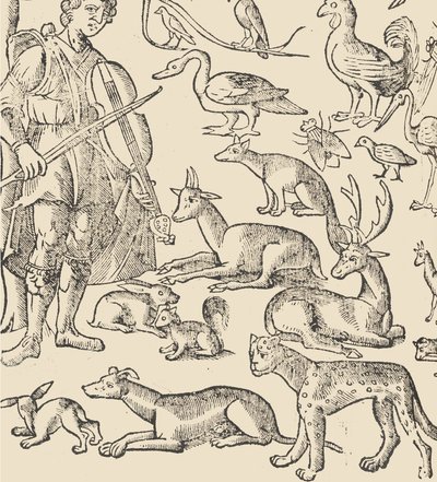 Eksempel på recammi, side 12 verso, 1530. af Giovanni Antonio Tagliente