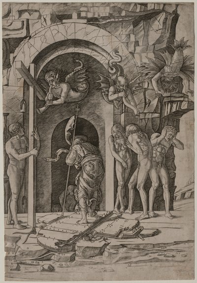 Nedstigning i Limbo af Giovanni Antonio da Brescia