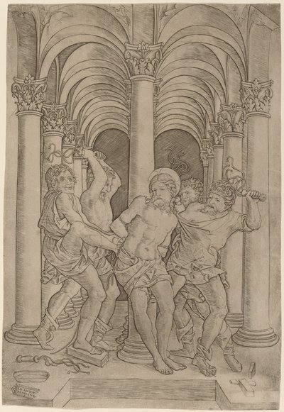 Flagelering af Giovanni Antonio da Brescia