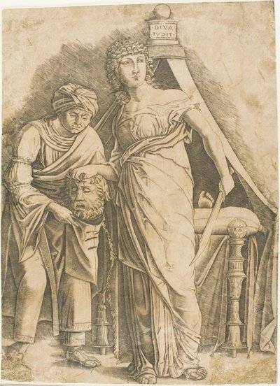 Judith med hovedet af Holofernes af Giovanni Antonio da Brescia