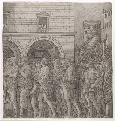 Cæsars triumf: senatorerne, 1470-1525., 1470-1525. af Giovanni Antonio da Brescia