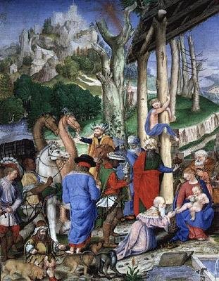 Magiernes tilbedelse af Giovanni B. Castello