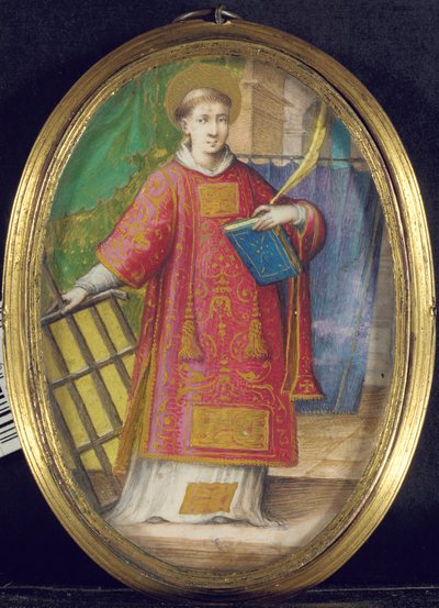 Sankt Lawrence af Giovanni B. Castello