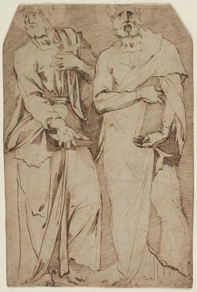 To stående hellige, 1563-1572. af Giovanni Bandini