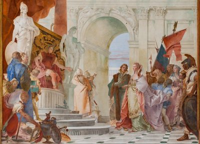 Storsind af Scipio Africanus (detaljer) af Giovanni Battista Tiepolo