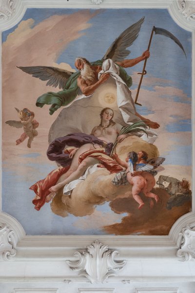 Tiden opdager Sandheden af Giovanni Battista Tiepolo