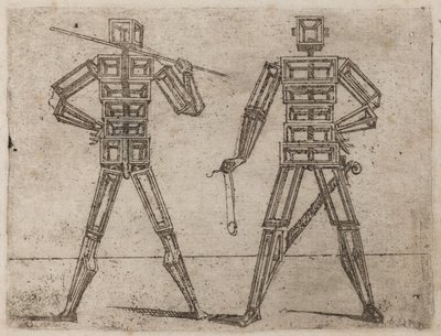 Fra "Bizzarie di diverse figurer" af Giovanni Battista Bracelli
