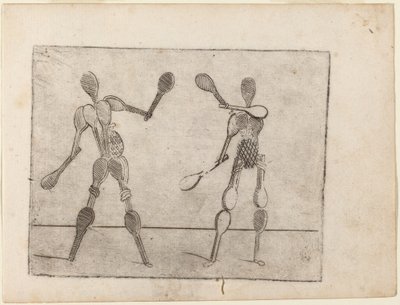 Fra "Bizzarie di diverse figurer" af Giovanni Battista Bracelli