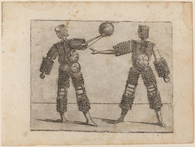 Fra "Bizzarie di diverse figurer" af Giovanni Battista Bracelli