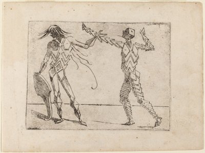 Fra "Bizzarie di diverse figurer" af Giovanni Battista Bracelli