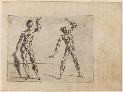 Fra "Bizzarie di diverse figurer" af Giovanni Battista Bracelli