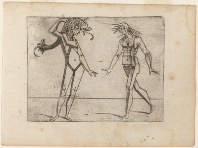 Fra "Bizzarie di diverse figurer" af Giovanni Battista Bracelli
