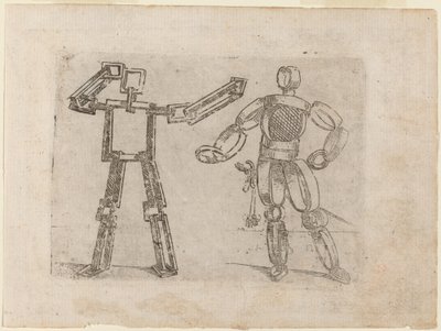 Fra "Bizzarie di diverse figurer" af Giovanni Battista Bracelli
