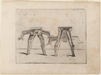 Fra "Bizzarie di diverse figurer" af Giovanni Battista Bracelli