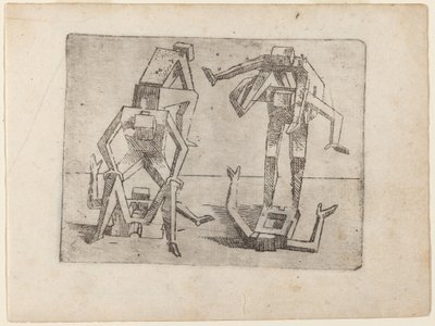 Fra "Bizzarie di diverse figurer" af Giovanni Battista Bracelli