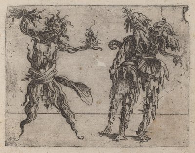 Fra "Bizzarie di diverse figurer" af Giovanni Battista Bracelli