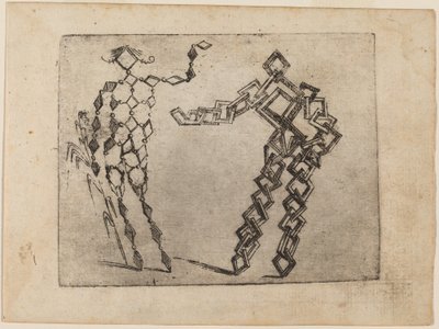 Fra "Bizzarie di diverse figurer" af Giovanni Battista Bracelli