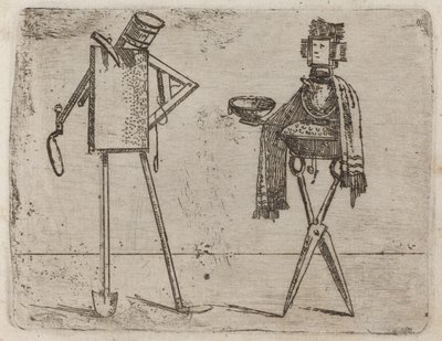 Fra "Bizzarie di diverse figurer" af Giovanni Battista Bracelli