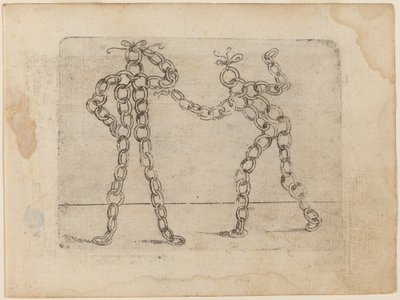 Fra "Bizzarie di diverse figurer" af Giovanni Battista Bracelli
