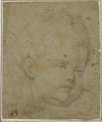 Barnets hoved af Giovanni Battista Caracciolo