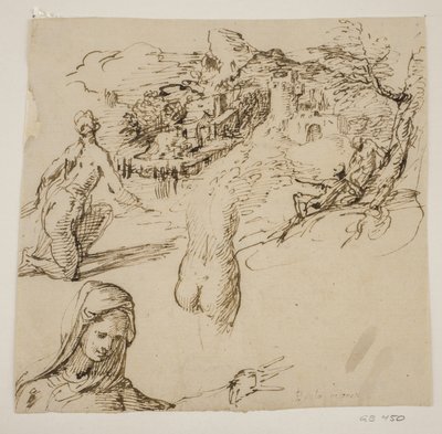 Sovende kriger af Giovanni Battista Caracciolo