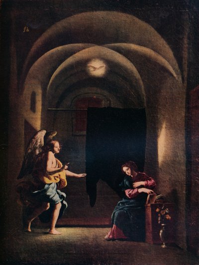 Bebudelsen, c1625-1630 1931 af Giovanni Battista Caracciolo