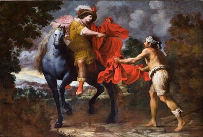 Sankt Martin og tiggeren af Giovanni Battista Carlone