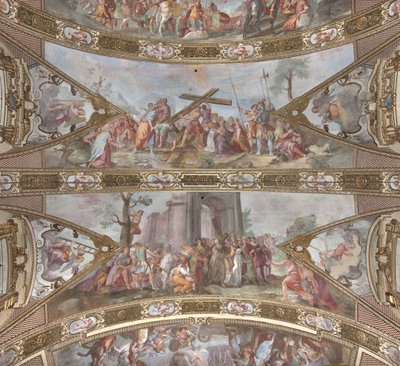 Historier om det hellige kors, 1631-32 af Giovanni Battista Carlone