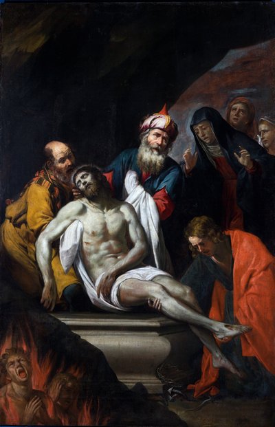 Deponering i graven af Giovanni Battista Casoni