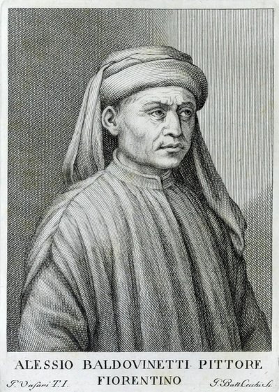 Alesso Baldovinetti af Giovanni Battista Cecchi