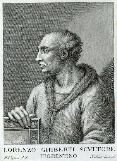 Lorenzo Ghiberti af Giovanni Battista Cecchi