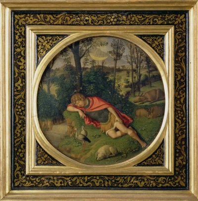 Endymion sover af Giovanni Battista Cima da Conegliano